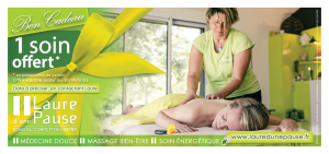 CARTE CADEAU - 1 SOIN
